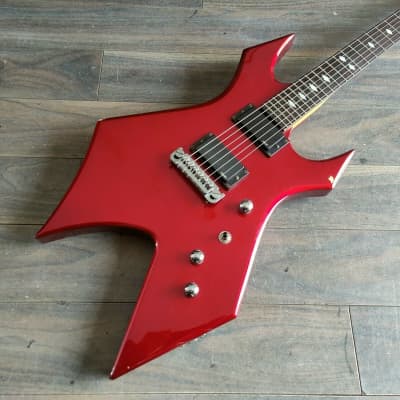 1990's BC Rich NJ Series Warlock w/EMG's (Red) | Reverb Canada