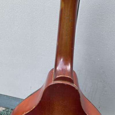 Strad-O-Lin Vintage Mandolin 1940s-1950s Mid-century Sunburst with Case image 11