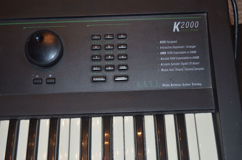 KURZWEIL K2000 シンセサイザー Kurzweil K2000 | Vintage Synth Explorer