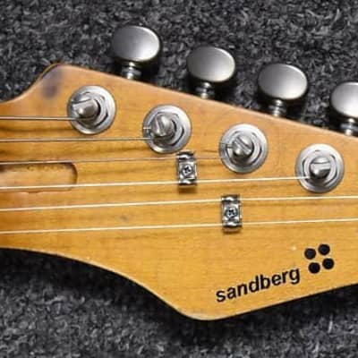 Sandberg California ST II 6-String Guitar, Hardcore-Aged 3-Tone SB/Maple *7.9LBS *IN STOCK image 5