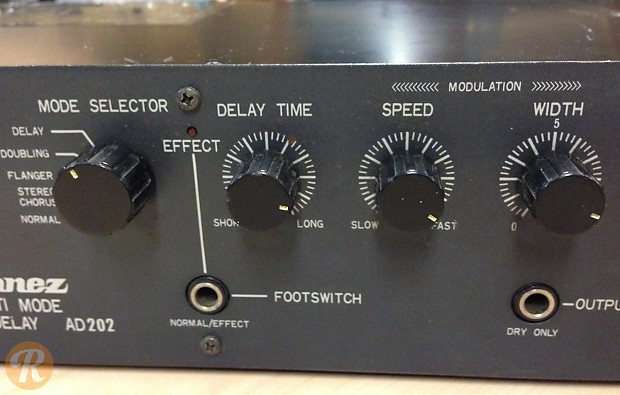 Ibanez Analog Delay（未使用） The Ultra-Small Analog Delay Sounds Like a Classic! / Ibanez