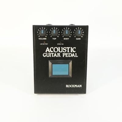 Reverb.com listing, price, conditions, and images for rockman-acoustic-guitar-pedal
