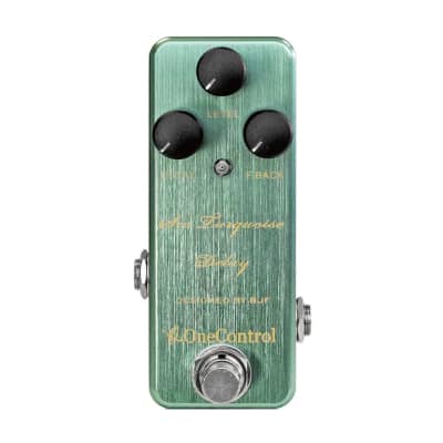 Reverb.com listing, price, conditions, and images for one-control-sea-turquoise-delay