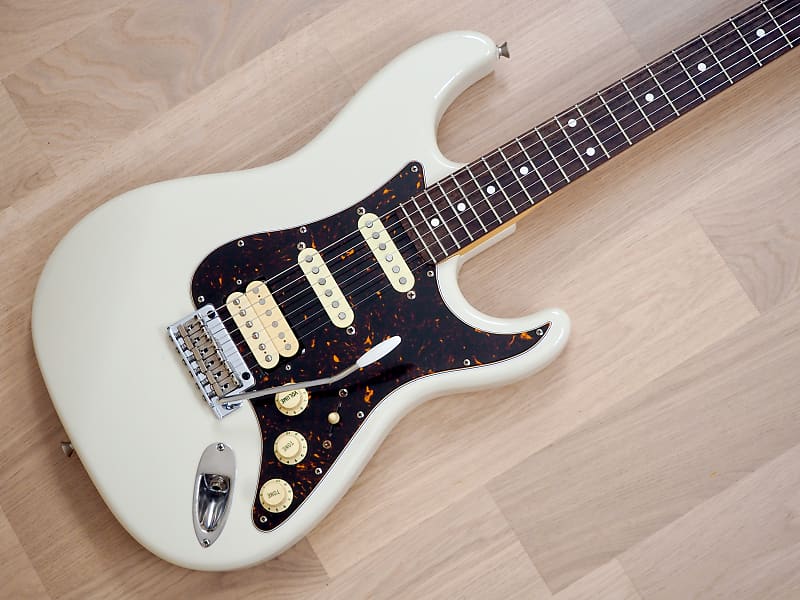2015 Fujigen FGN Neo Classic NCST-M10R/AL/SSH S-Style Electric Guitar White Japan, 24 3/4" Scale image 1