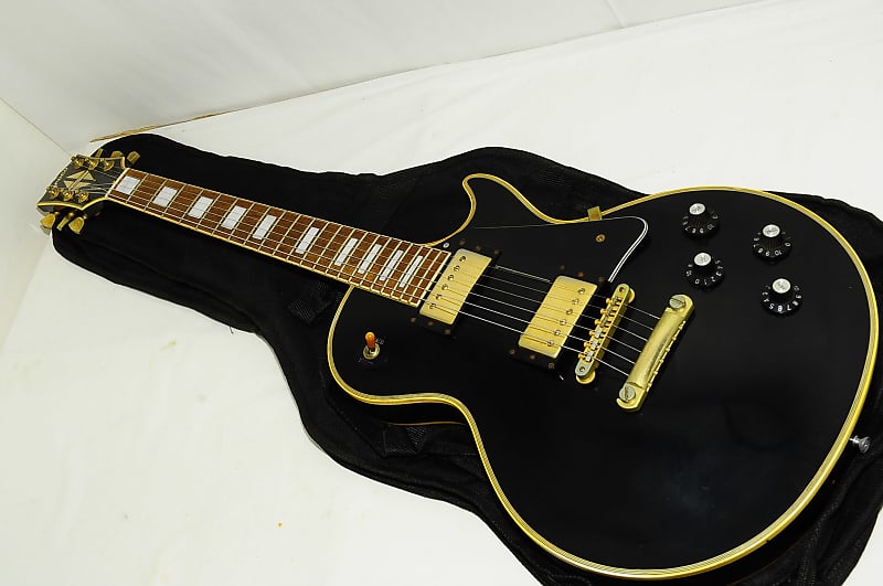 1990 Greco EGC-900D Single Cut Type Black Electric Guitar