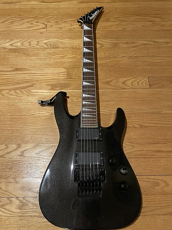 ⭐︎超希少⭐︎最初期Jackson Soloist HH custom EMG搭載 RARE Jackson Soloist SLH2 Japan Active EMG Sparkle Black
