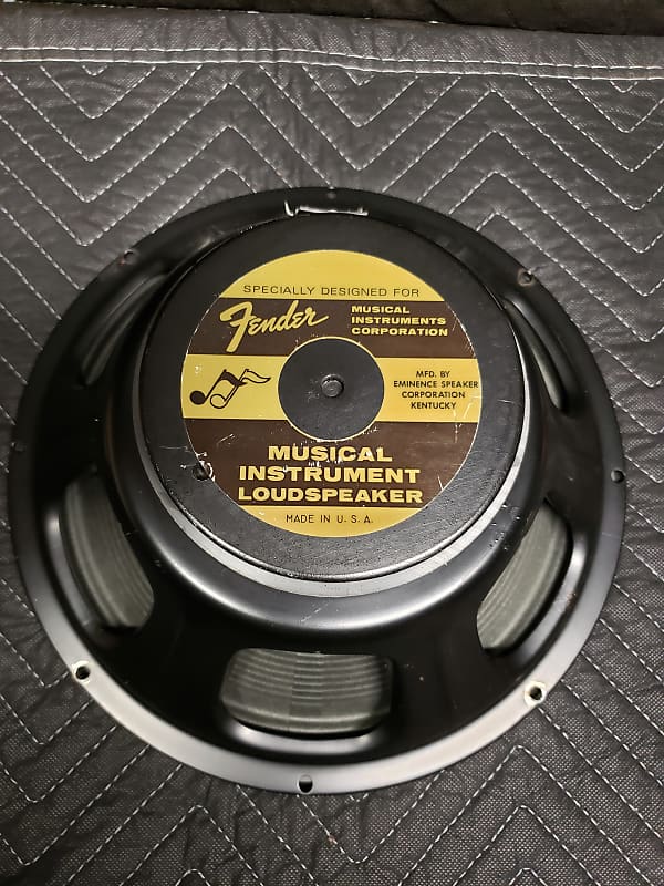 Fender 12 Inch 8 Ohm Guitar Speaker | Reverb