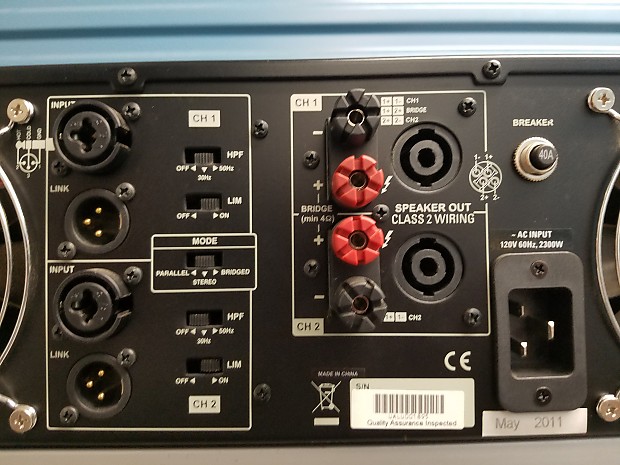Cerwin vega store amp 5000