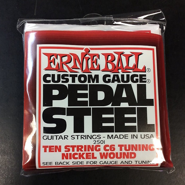 Ernie Ball 2501 10-String C6 Pedal Steel Guitar Strings, .012 - .066 image 1