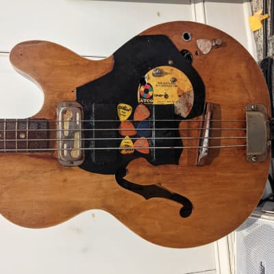 Early Harmony Bass H-29. RARE. PROTOTYPE. NEVER SOLD. NEED GONE OBO!!! image 5