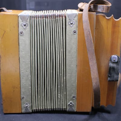 An Italian Made Paolo Soprani Vienese Two Row Accordion # 2 A image 7