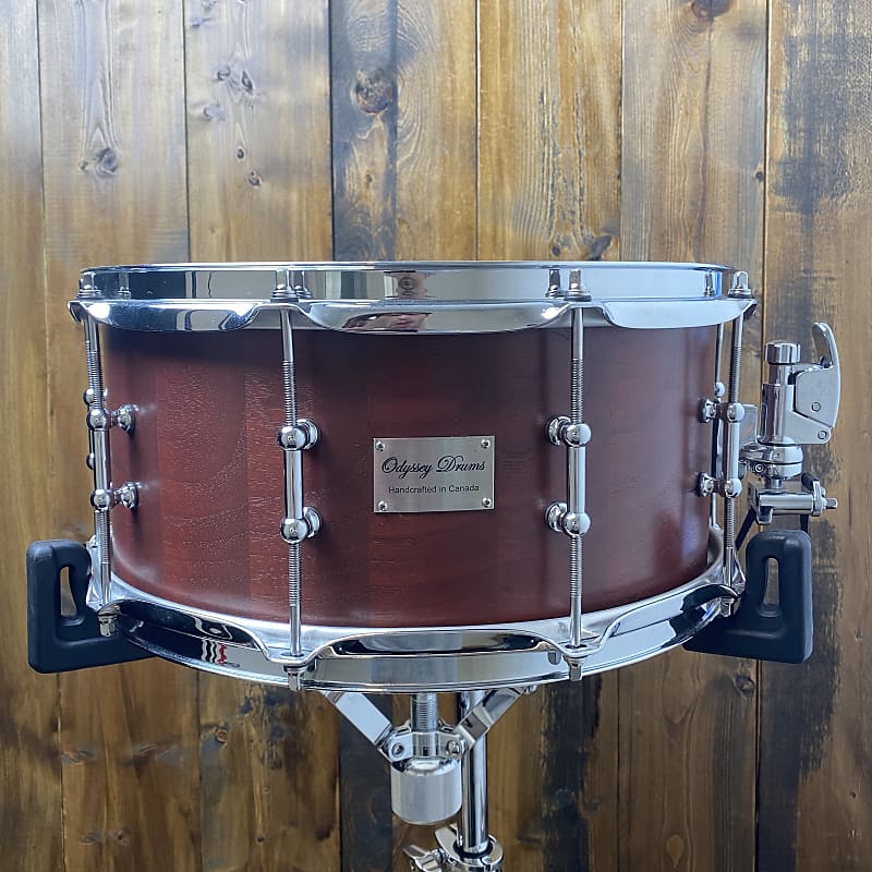 Odyssey 14x6.5 Black Walnut Snare Drum 2020 Satin Oxblood