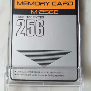 Vintage Roland M-256E Memory RAM Card for Roland R8, R8M, and R8MKII |  Reverb