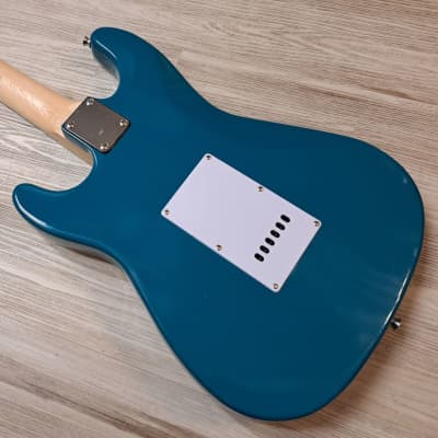 Elite® Customs Stratocaster Strat HSS Style Guitar TEAL Turbo w/Gilmour MOD Road Worn image 4
