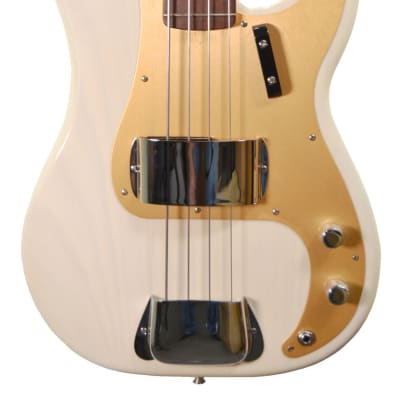 Fender Custom Shop 1959 Precision Bass NOS Guitar w/ OHSC – Used 2005 White image 2