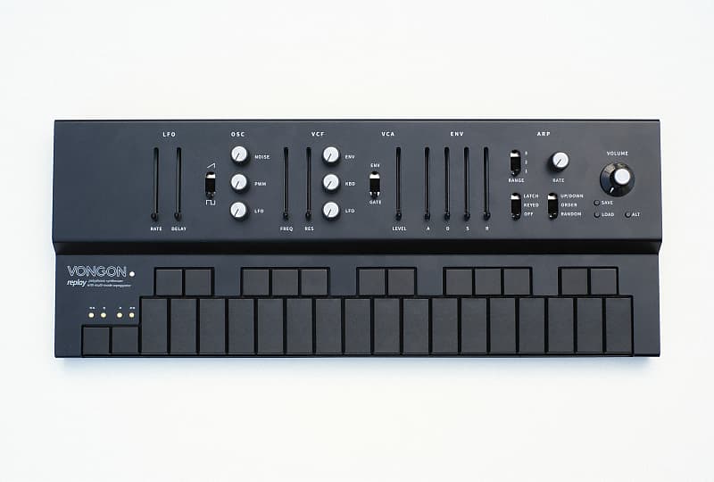 VONGON replay / シンセサイザー Vongon Replay 28-Key Digital Synthesizer - Black | Reverb Canada