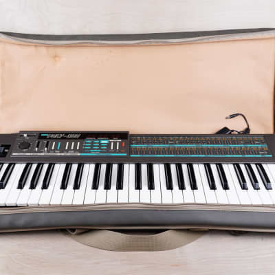 Korg Poly-800 Polyphonic Analog Synthesizer 1983 Made in Japan MIJ w/ Bag image 2