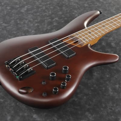 Ibanez SR500E Soundgear Standard 4-String Electric Bass Guitar Brown Mahogany image 5