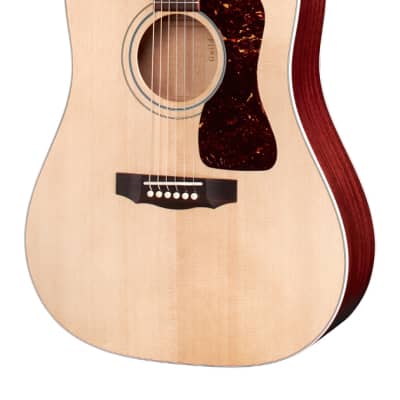 Guild USA D-40 Standard Dreadnought Acoustic Guitar - Natural - New for 2023 - Made in the USA image 2