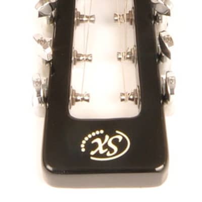 SX Lap 3 Lap Steel Guitar w/Bag Black image 3