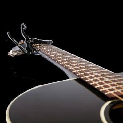 Kyser C Quick-Change Capo for Classical Guitars Black image 3