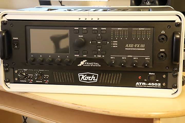Koch ATR-4502 Power Amplifier Power Amp