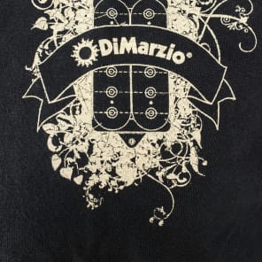DiMarzio Crest Logo T-Shirt, Black, Medium image 2