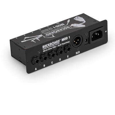 RockBoard MOD 1 V2 - All-in-One TRS & XLR, IEC and Barrel Patchbay for sale