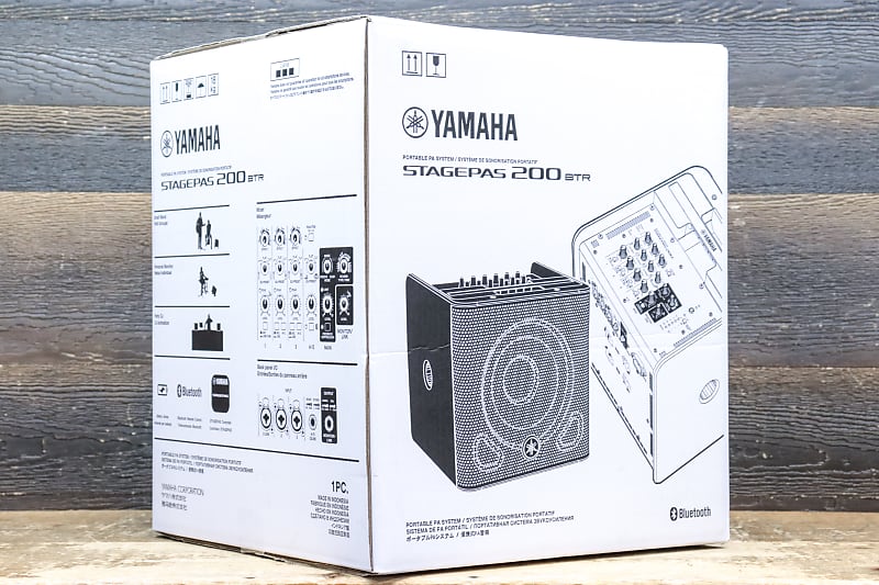 Yamaha STAGEPAS 200 BTR Portable PA System 180-Watt Power Amp 5