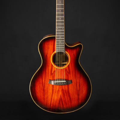 Tanglewood TW4 E VC KOA Electro-Acoustic Guitar for sale