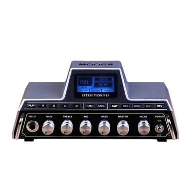 Mooer LITTLE TANK D-15 a 15-Watt Modeling Guitar head with modulation/delay/reverb + speaker cab sim image 1