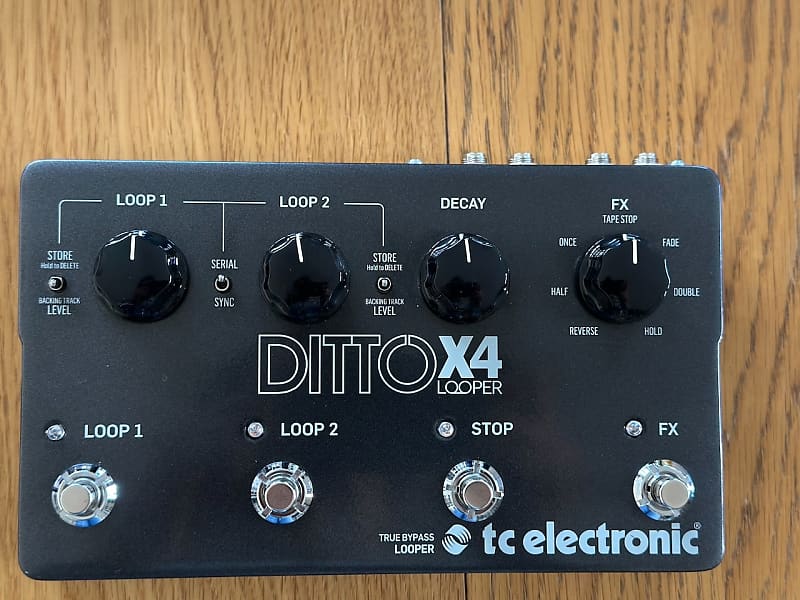 TC Electronic Ditto X4 Looper 2016 - Present - Black | Reverb