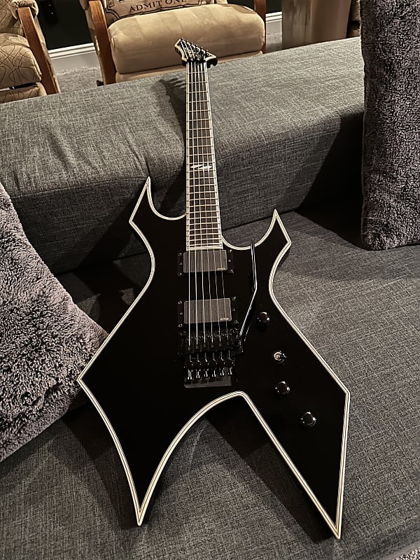 B.C. Rich Warlock Nj Deluxe - Black | Reverb