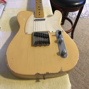 62 Heavy Relic Fender Telecaster Butterscotch Blonde image 2