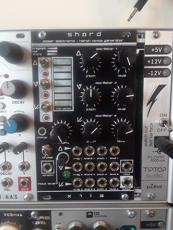 x1l3 shard eurorack module | power electronics - harsh noise generator