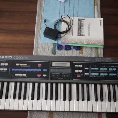 Casio CZ-1000 49-Key Synthesizer 1985 - Black