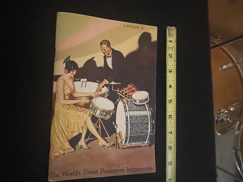 Leedy Vintage 1930 Drum Catalog “S” Reverb