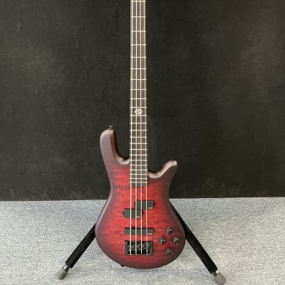 Spector NS Pulse II 4- string bass Black Cherry Matte. New! image 2