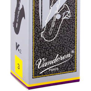 Vandoren SR623 V12 Series Tenor Saxophone Reeds - Strength 3 (Box of 5)
