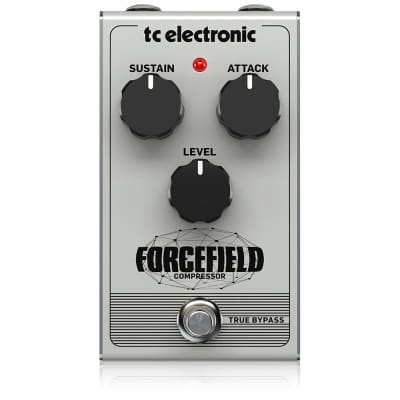 TC Electronic FORCEFIELD COMPRESSOR Classic Compressor/Limiter Pedal with Endless Sustain image 1