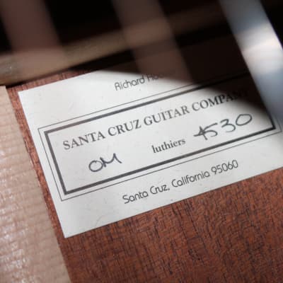 Santa Cruz OM Mahogany/Spruce with LR Baggs Anthem image 10