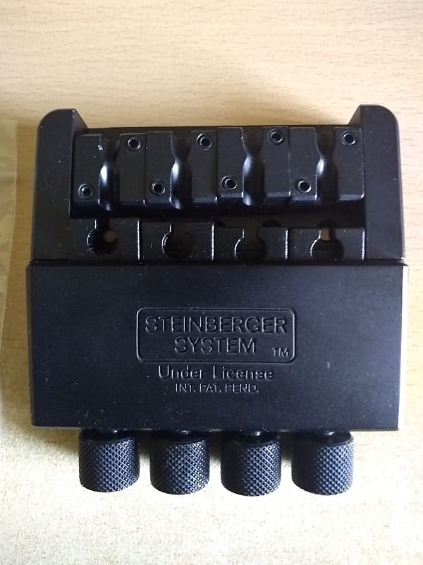 Steinberger headless 4 string bass bridge 2019