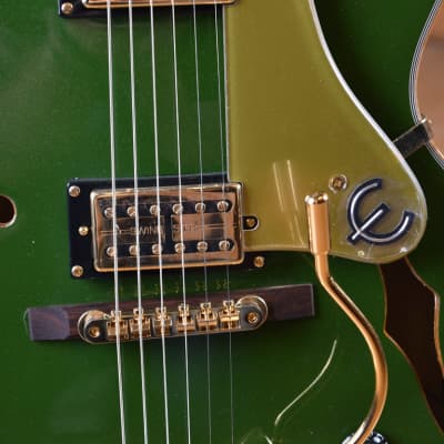 Epiphone Emperor Swingster Forest Green Metallic image 11