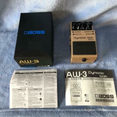 Boss AW-3 Dynamic Wah Guitar Effect Pedal Used image 5