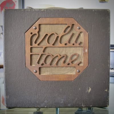 1930s Volu-Tone Guitar Amplifier by Schireson Brothers LA 10"Rola Speaker with Energizing Switch image 5