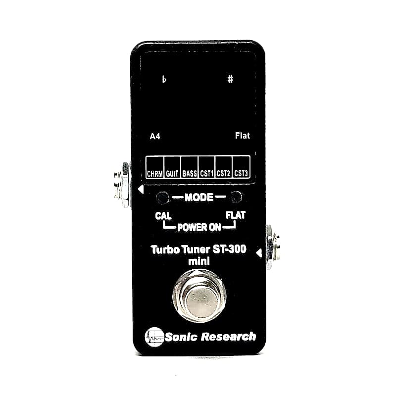 ギター Sonic Research ST-300 mini STROBE TUNER Sonic Research Turbo Tuner ST-300 - What To Know & Where To