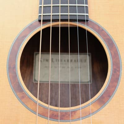 Kim Lissarrague Latice braced arched back steel string guitar 2016 image 9