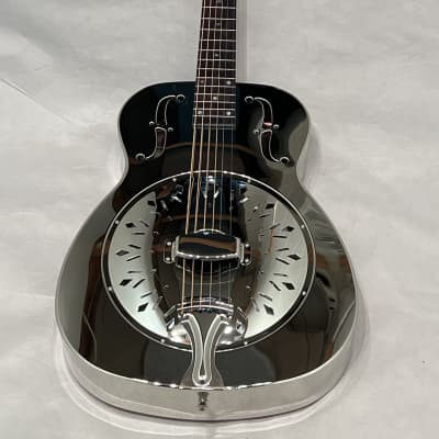 Recording King RM-998-D Style-0 Chicken Feet Resonator Guitar 2023 Nickel-Plated Bell Brass image 1