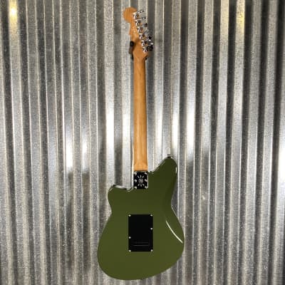 Reverend Jetstream HB Army Green Guitar #61124 image 10