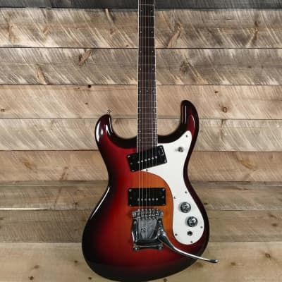 1987 Mosrite Ventures Model Sunburst USA Handmade by Semie Moseley image 2